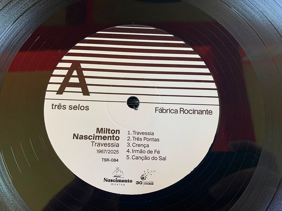 Miniatura: LP Milton Nascimento - Travessia - Reedição C/ Pôster + Foto