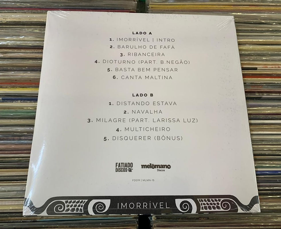 Miniatura: Di Melo - Imorrível - Lacrado