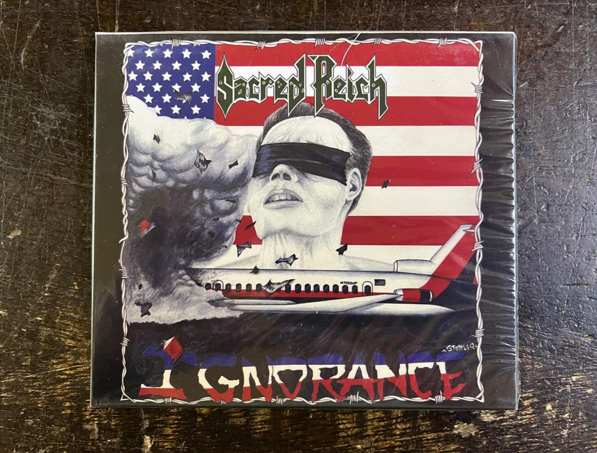 CD Sacred Reich - Ignorance - Slipcase - Lacrado + Pôster