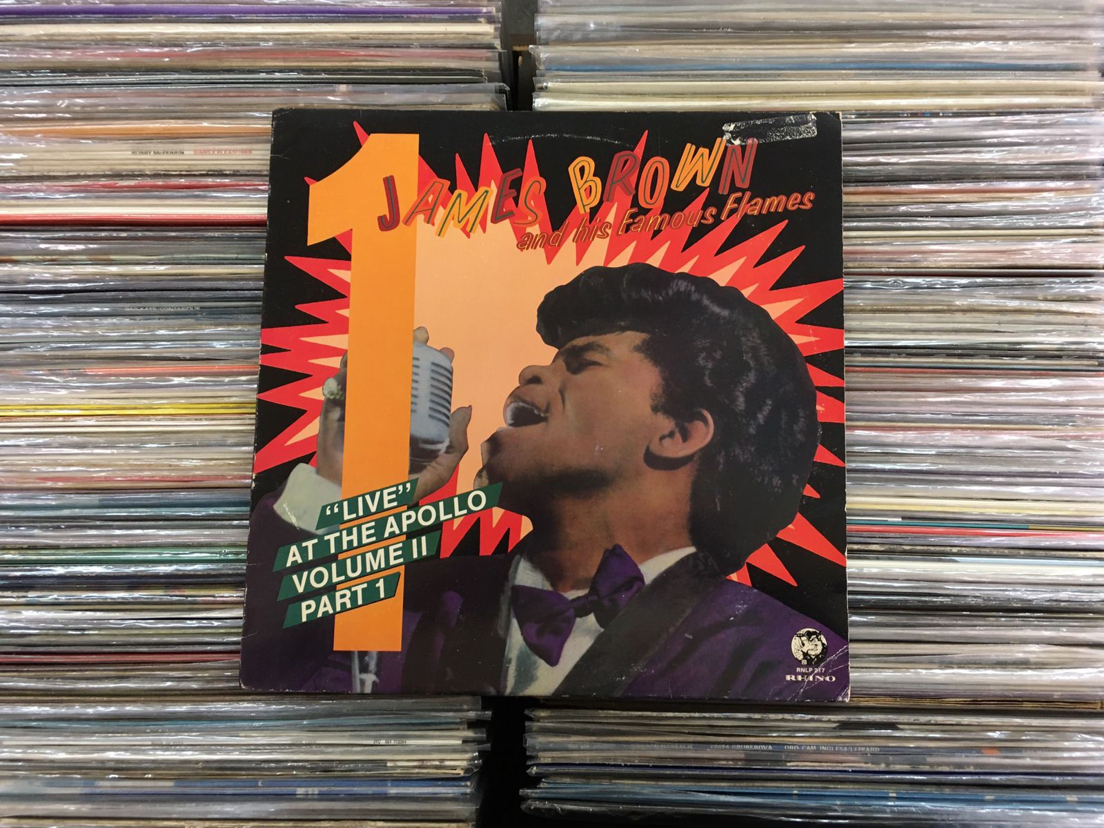 LP James Brown And His Famous Flames - "Live" At The Apollo 1