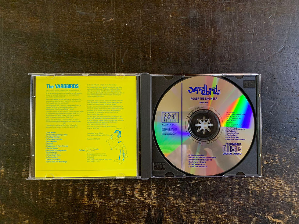 Miniatura: CD Yardbirds - Roger The Engineer - Importado