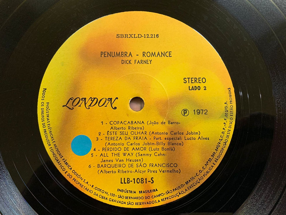 Miniatura: LP Dick Farney - Penumbra Romance