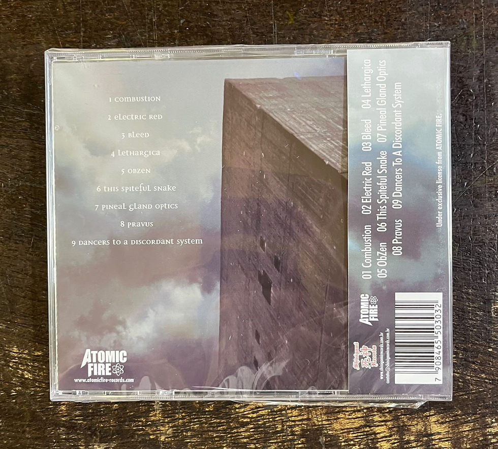 Miniatura: CD Meshuggah - Obzen (Lacrado)