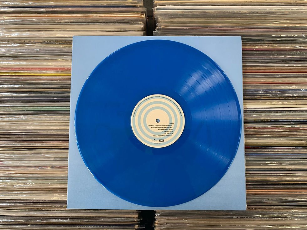 Miniatura: LP Charlie Brown Jr. - Bocas Ordinárias - Vinil Azul - Lacrado