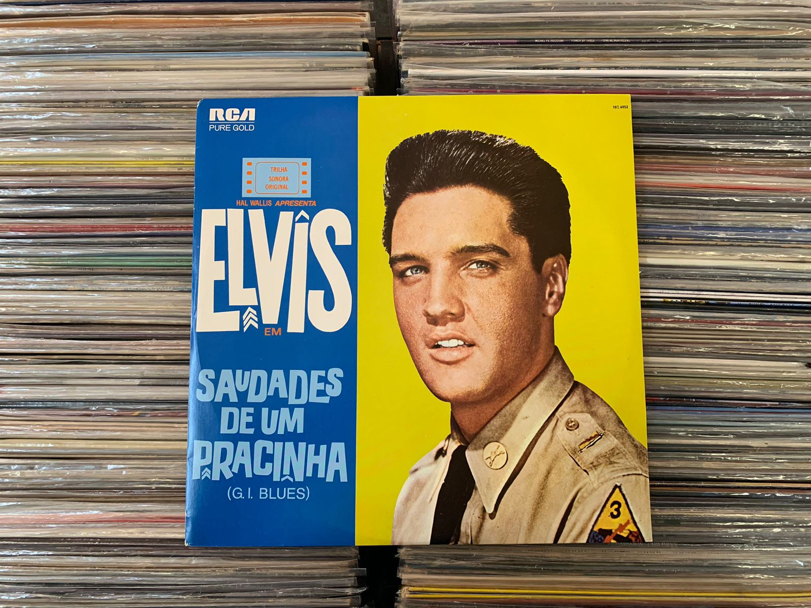 LP Elvis Presley - Saudades De Um Pracinha