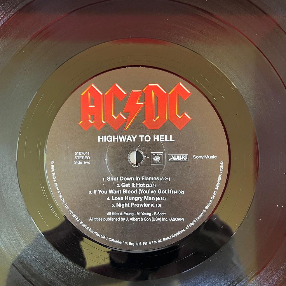 Miniatura: LP AC/DC - Highway To Hell (Importado, C/Encarte, 180g)