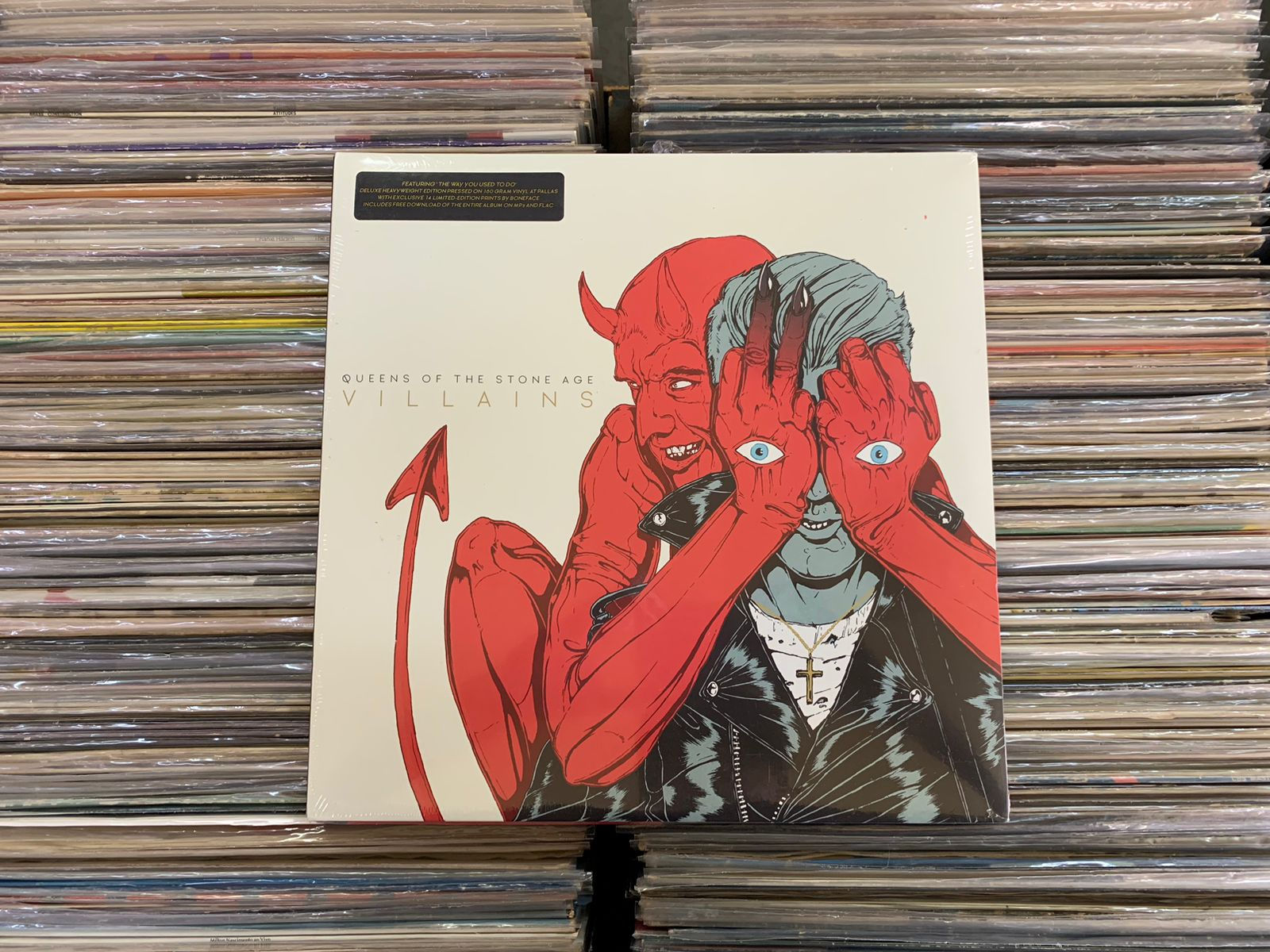 LP Queens Of The Stone Age - Villains - Imp - Duplo - Novo