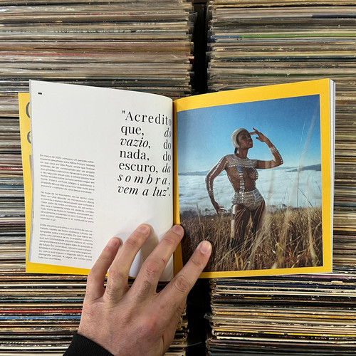 LP Xênia França - Em Nome Da Estrela - Vinil Colorido - C/ Revista