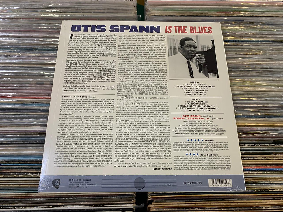 Miniatura: LP Otis Spann - Otis Spann Is The Blues (Importado, Lacrado)