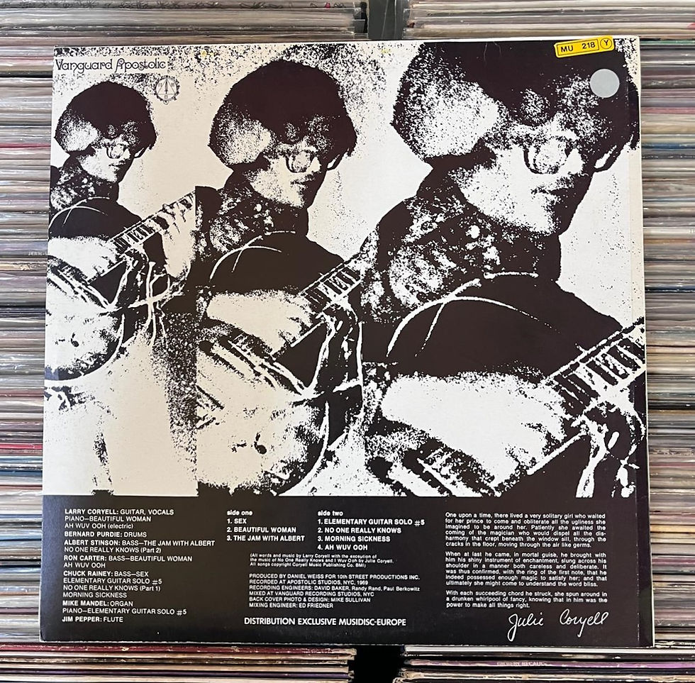 Miniatura: LP Larry Coryell - Coryell (Importado)