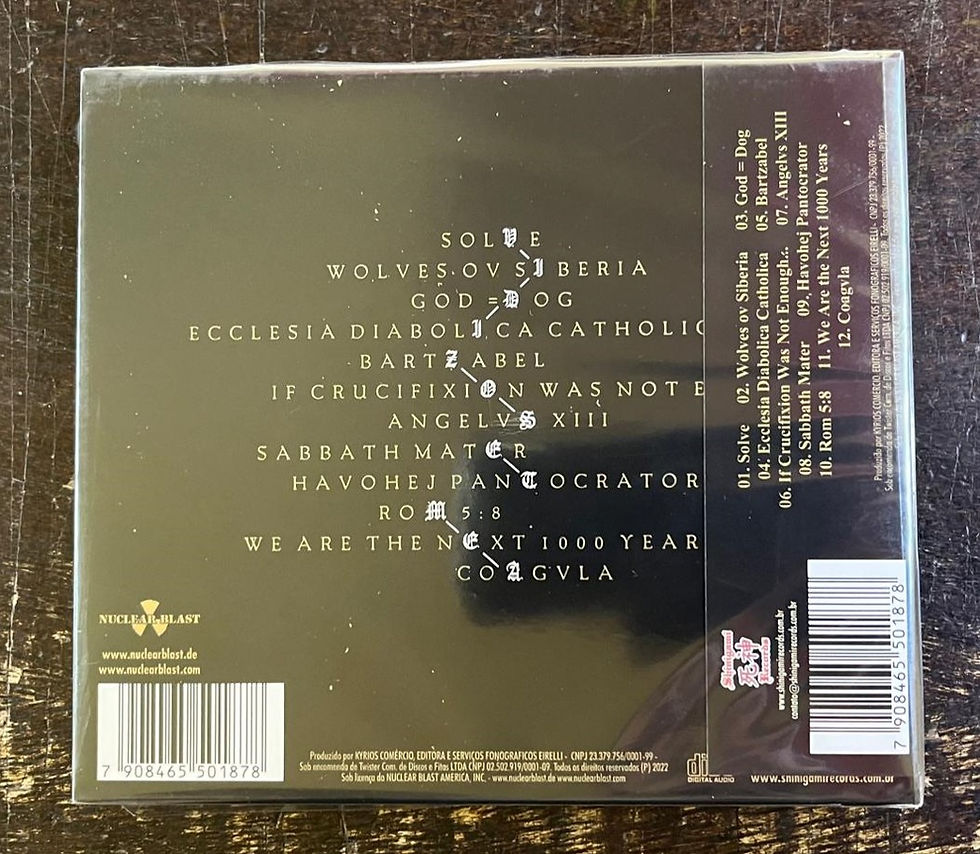 Miniatura: CD Behemoth - I Loved You At Your Darkest - Slipcase - Lacrado