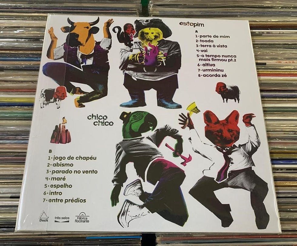 Miniatura: LP Chico Chico - Estopim - Lacrado - Vinil Colorido
