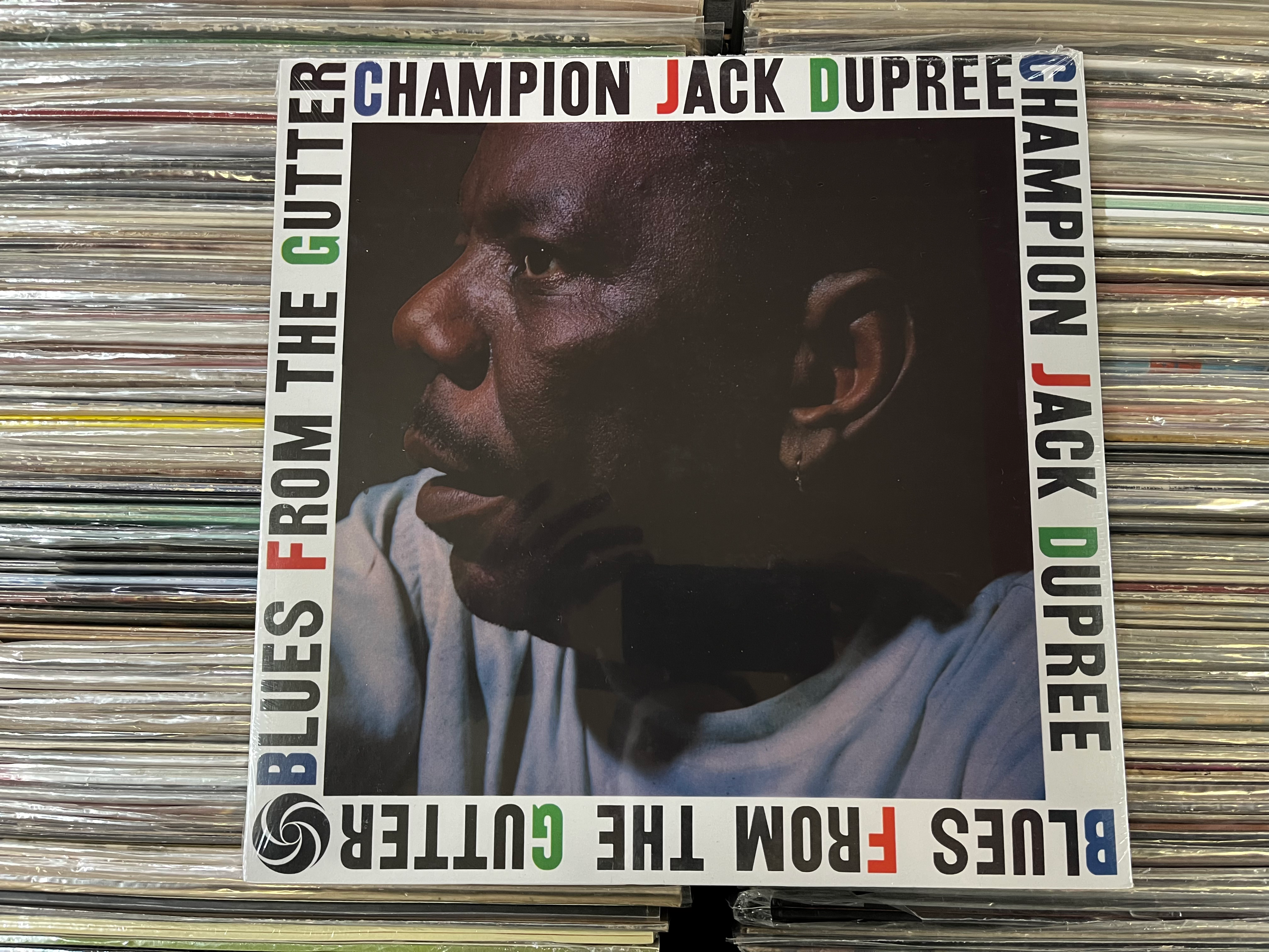 LP Champion Jack Dupree - Blues From The Gutter - Importado - Lacrado