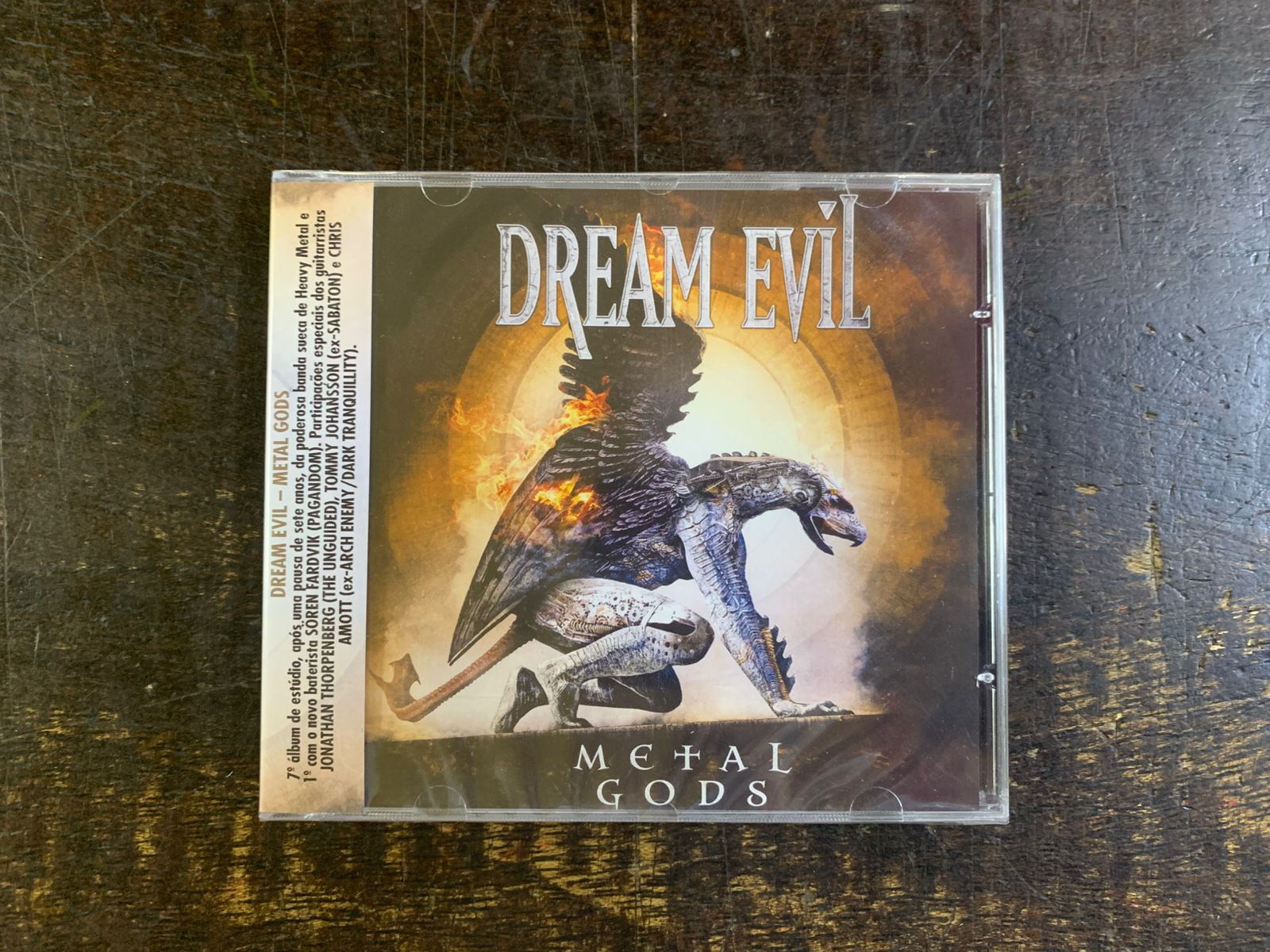 CD Dream Evil - Metal Gods - Lacrado