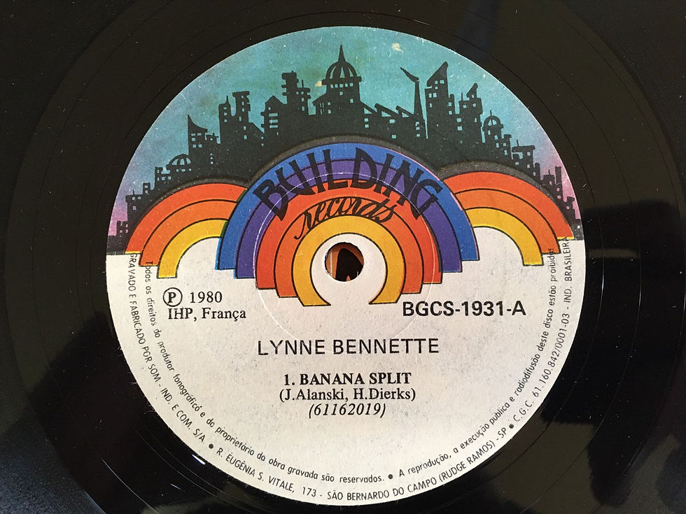 Miniatura: Compacto Lynne Bennette - Banana Split / Rock'N Roll Baby