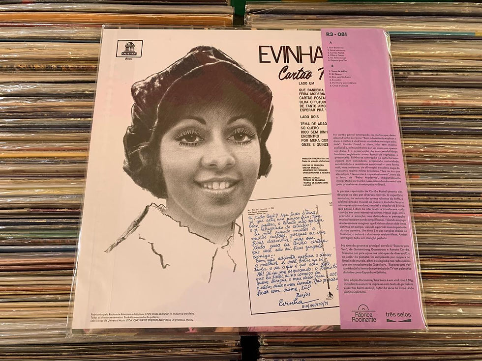 Miniatura: LP Evinha - Cartão Postal - Lacrado
