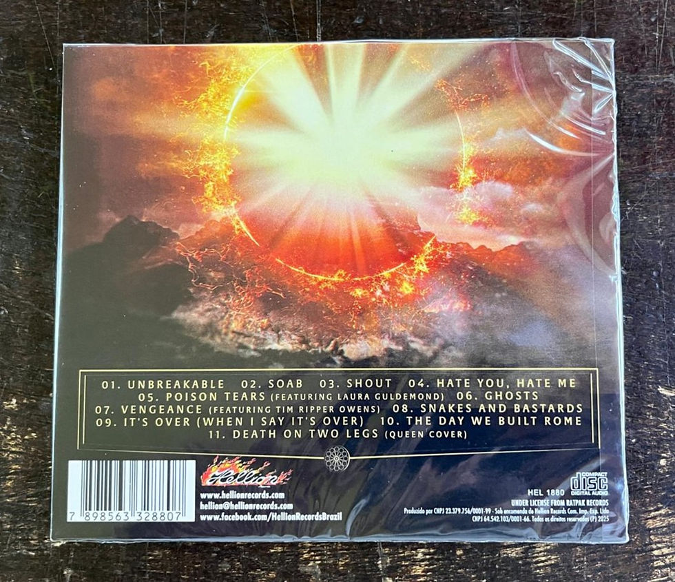 Miniatura: CD Ellefson / Sotto - Unbreakable (Slipcase, Lacrado)