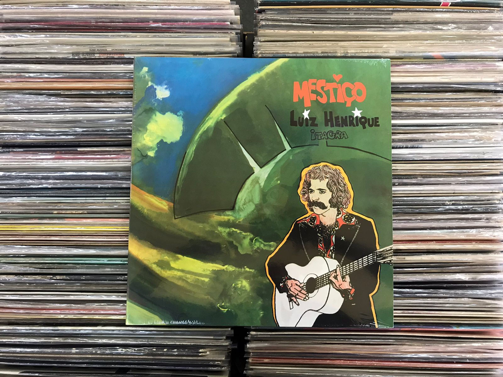 LP + Compacto Luiz Henrique - Mestiço - Capa Dupla - Lacrado
