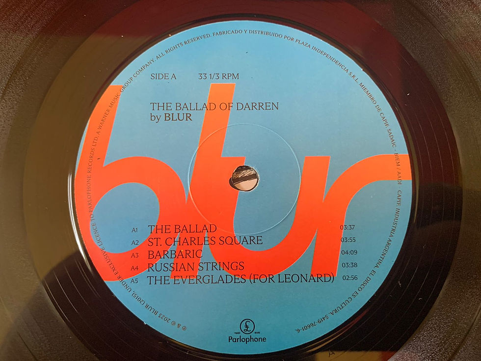 Miniatura: LP Blur - The Ballad Of Darren - Imp - C/ Encarte + Livreto