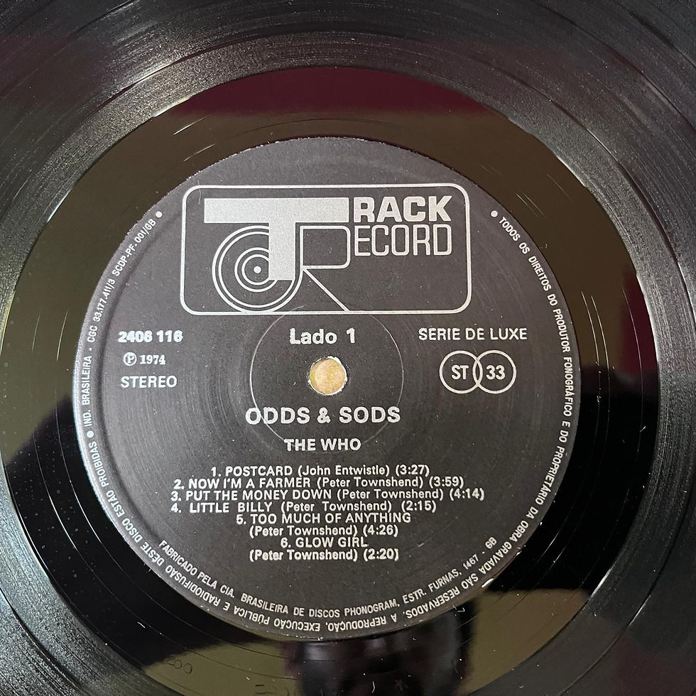 Miniatura: LP The Who - Odds & Sods