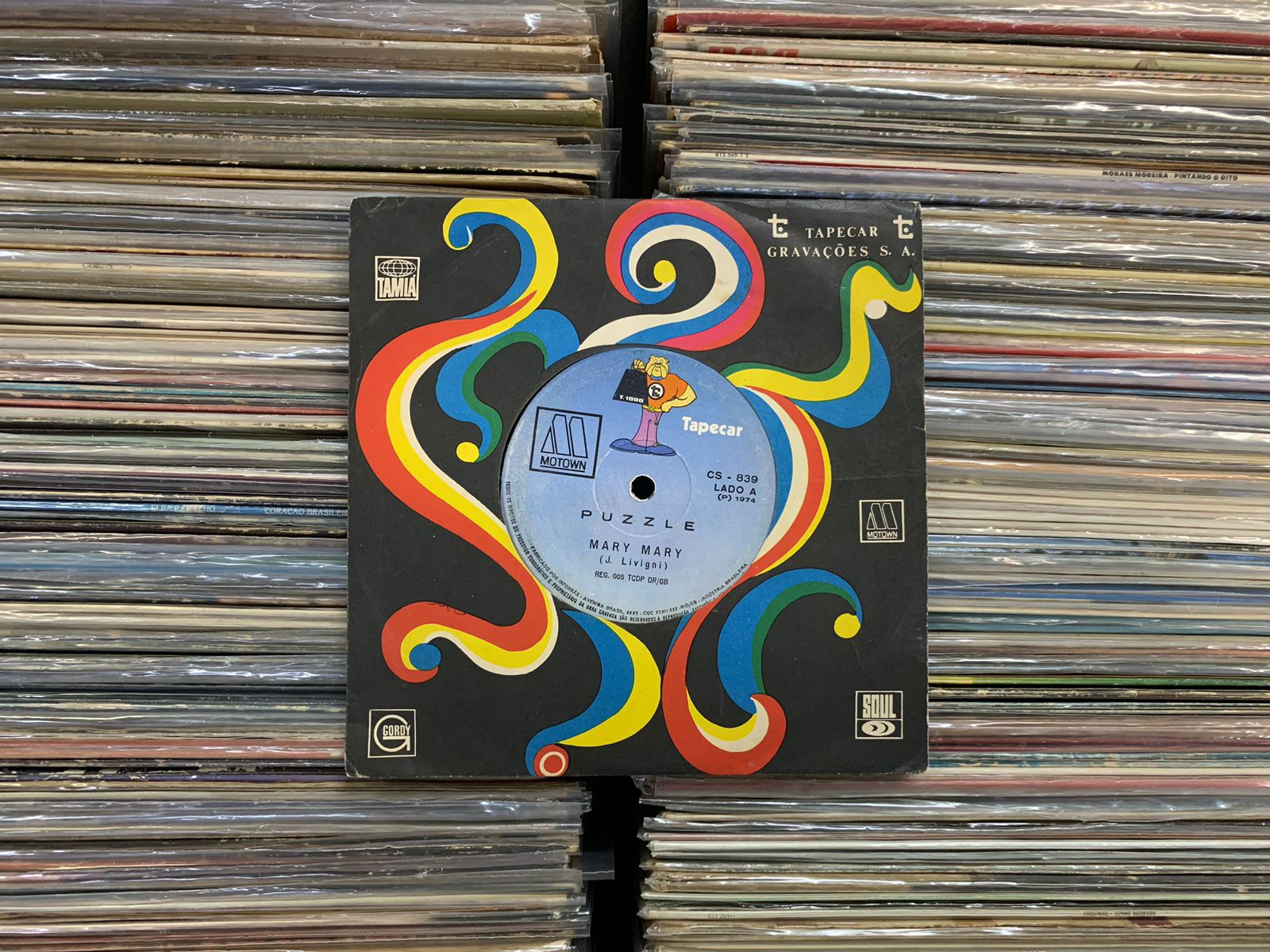 Compacto Puzzle - Mary, Mary/ Everybody Wants To Be Somebody