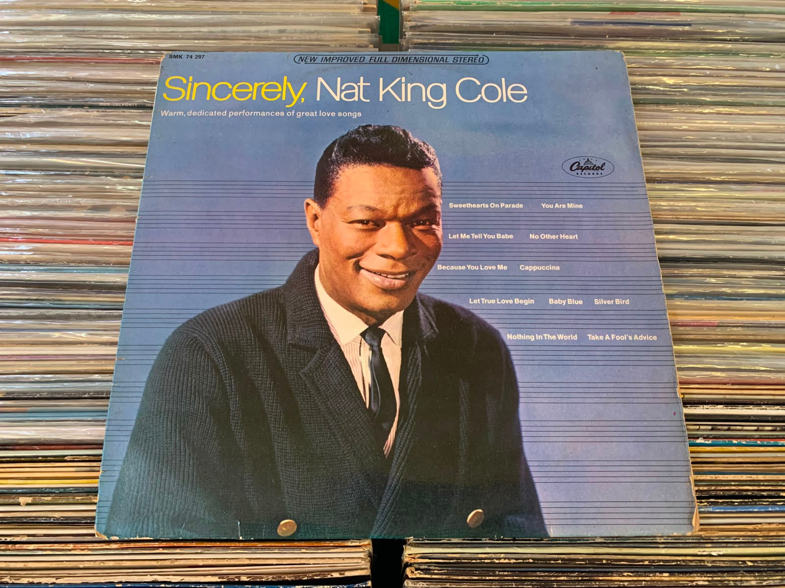 LP Nat King Cole - Sincerely, Nat King Cole - Importado