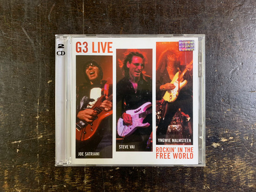 CD G3, Joe Satriani, Steve Vai, Yngwie Malmsteen - G3 Live: Rockin
