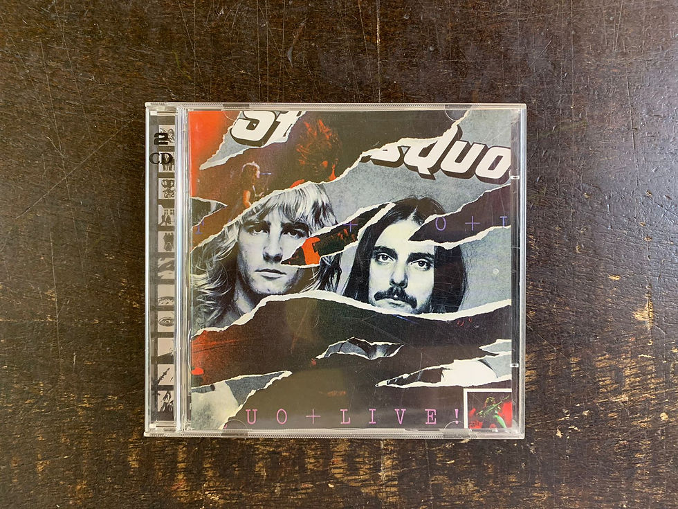 CD Status Quo - Live - Duplo - Importado