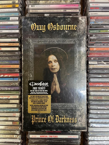 Box Ozzy Osbourne - Prince Of Darkness - Importado - 4 CD's +