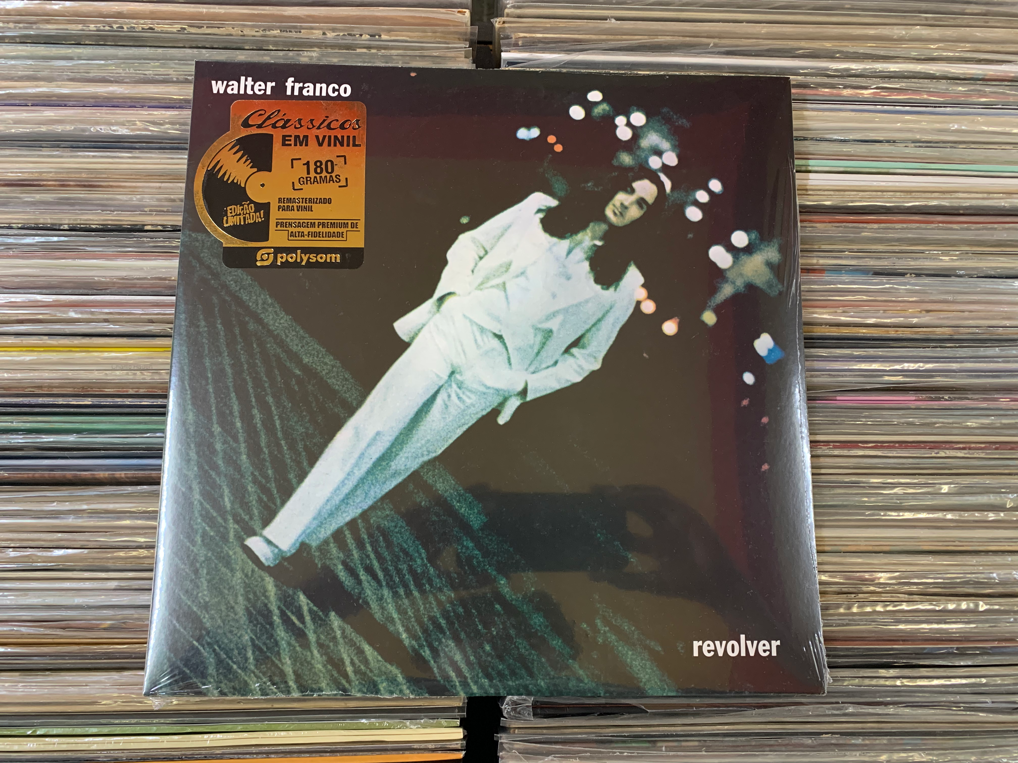 LP Walter Franco - Revolver - 180g, Lacrado