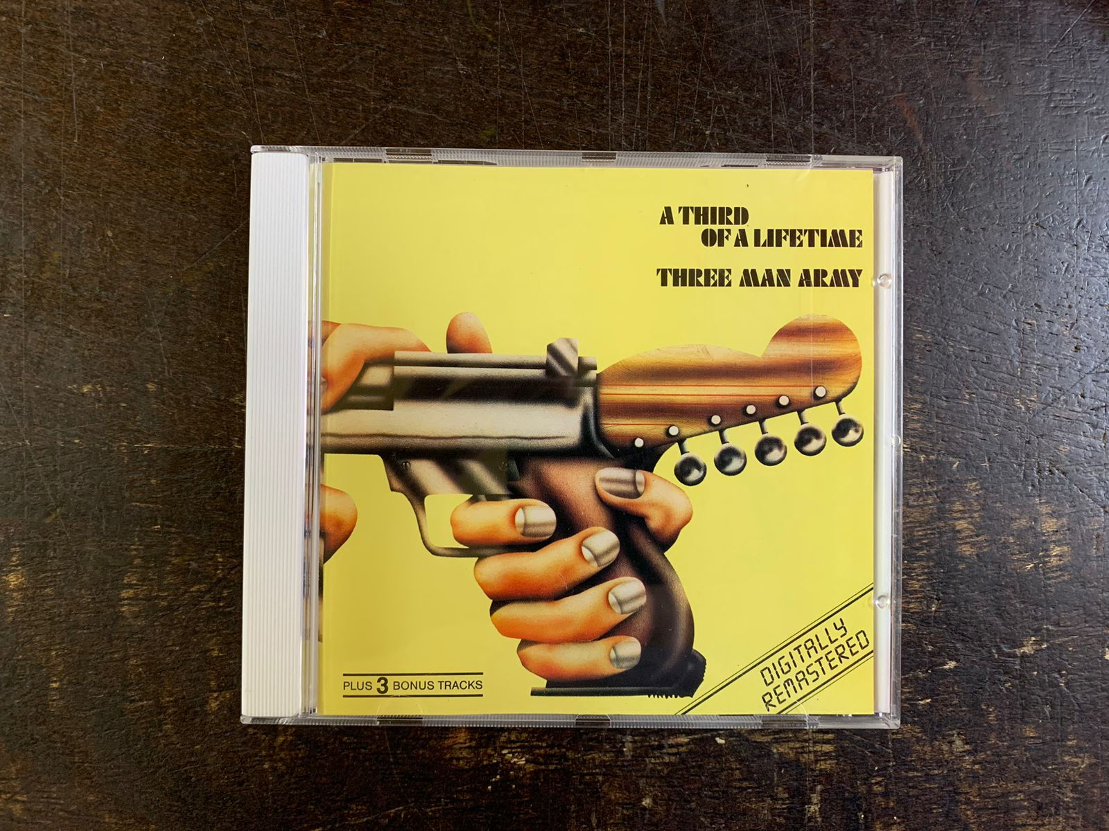 CD Three Man Army - A Third Of A Lifetime - Imp - +Bônus