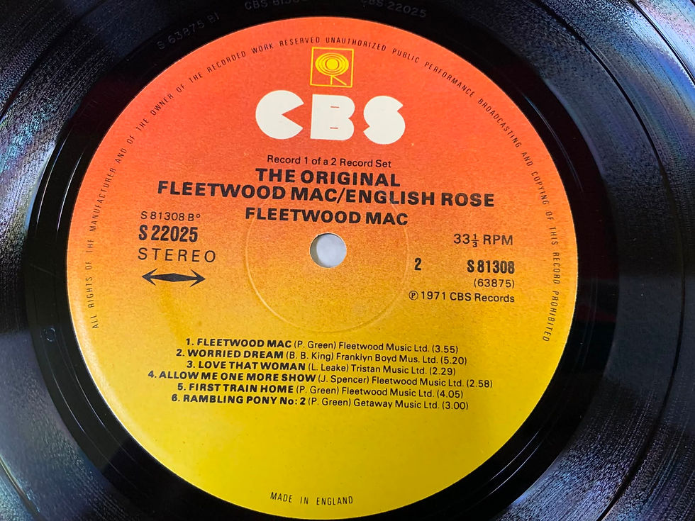 Miniatura: LP Fleetwood Mac - The Original Fleetwood Mac & English Rose (2 em 1) Importado