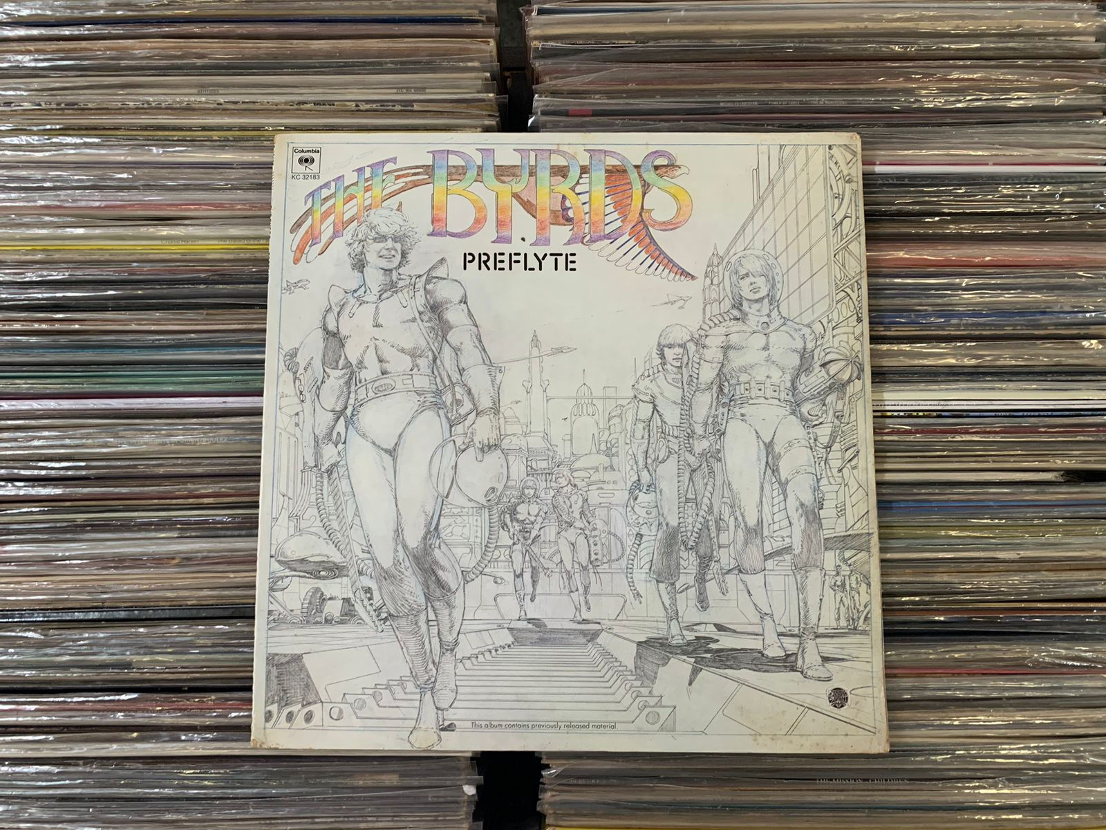 LP The Byrds - Preflyte - Importado