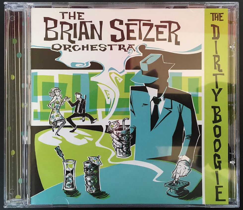 CD The Brian Setzer Orchestra - The Dirty Boogie - Importado