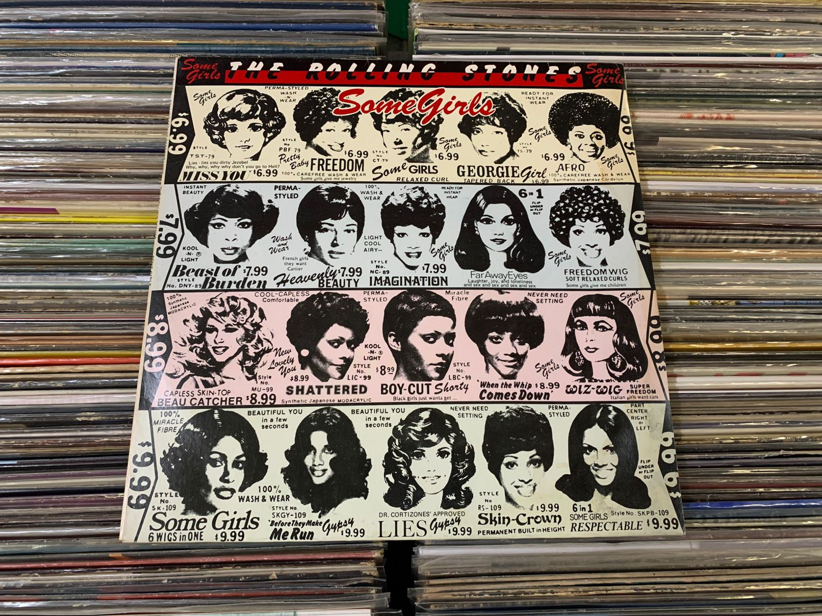 LP The Rolling Stones - Some Girls (C/Encarte)