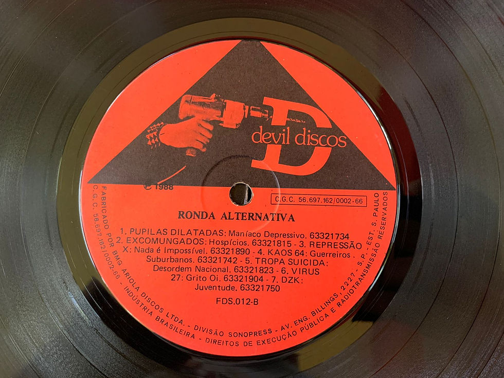 Miniatura: LP Ronda Alternativa - 1988