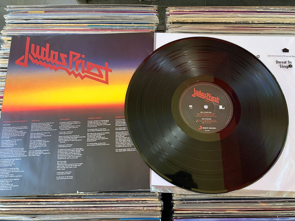 Miniatura: LP Judas Priest - Point Of Entry - Importado 180g C/ Encarte