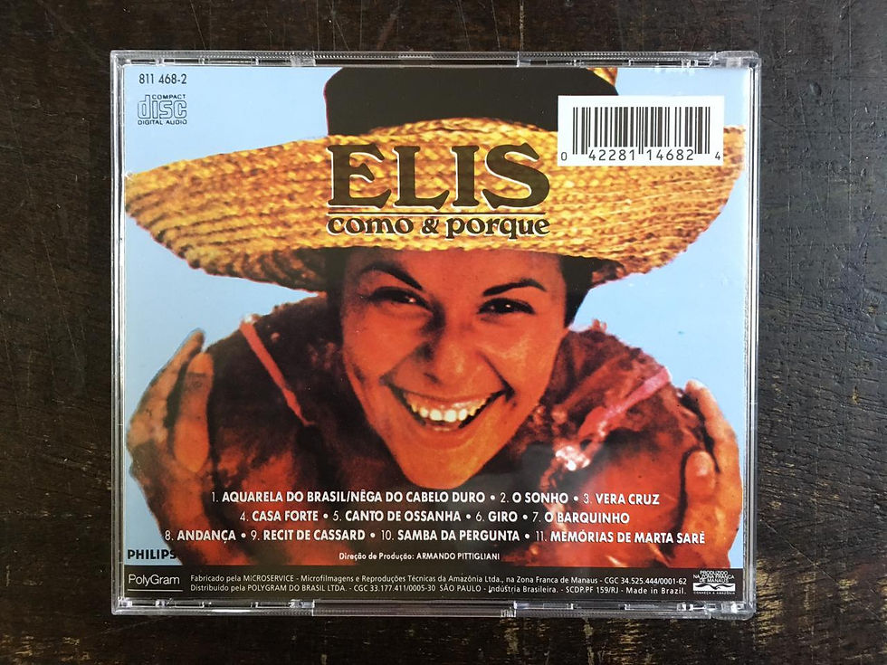 Miniatura: CD Elis - Como & Porque - 1969