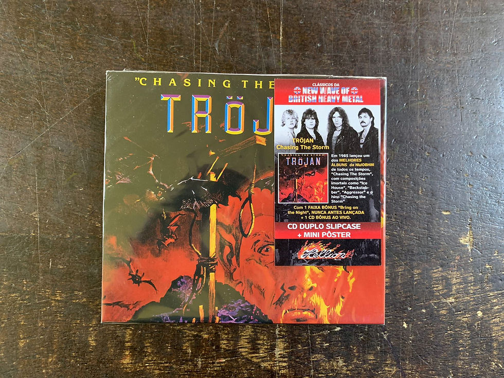 CD Tröjan - Chasing The Storm - Duplo - Slipcase - Lacrado