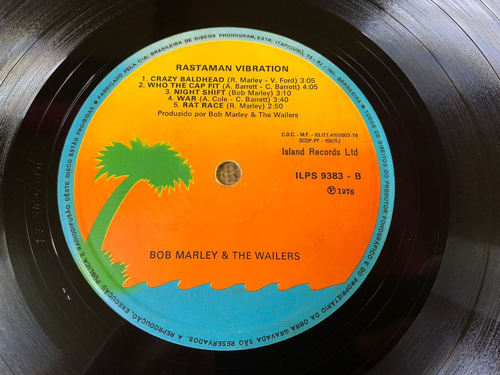 Miniatura: LP Bob Marley & The Wailers - Rastaman Vibration