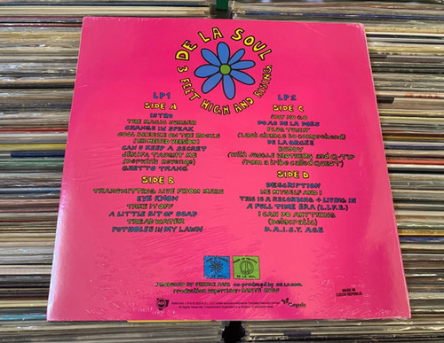 LP De La Soul - 3 Feet High And Rising - Importado - Duplo