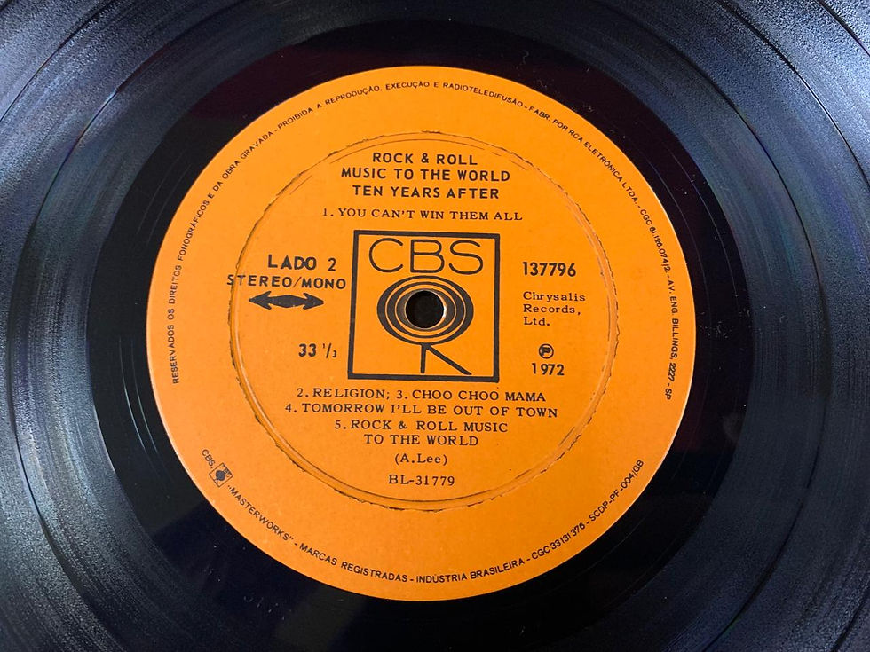 Miniatura: LP Ten Years After - Rock & Roll Music To The World