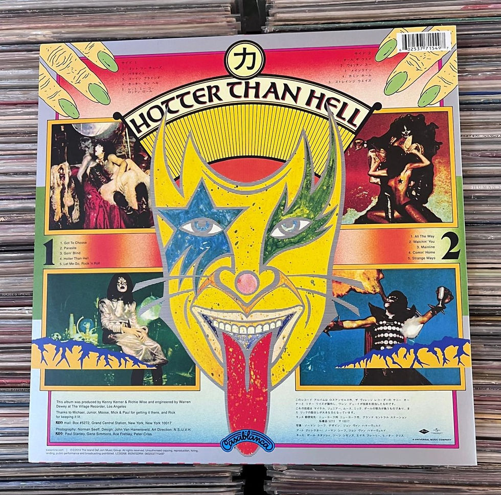 Miniatura: LP Kiss - Hotter Than Hell (Importado)