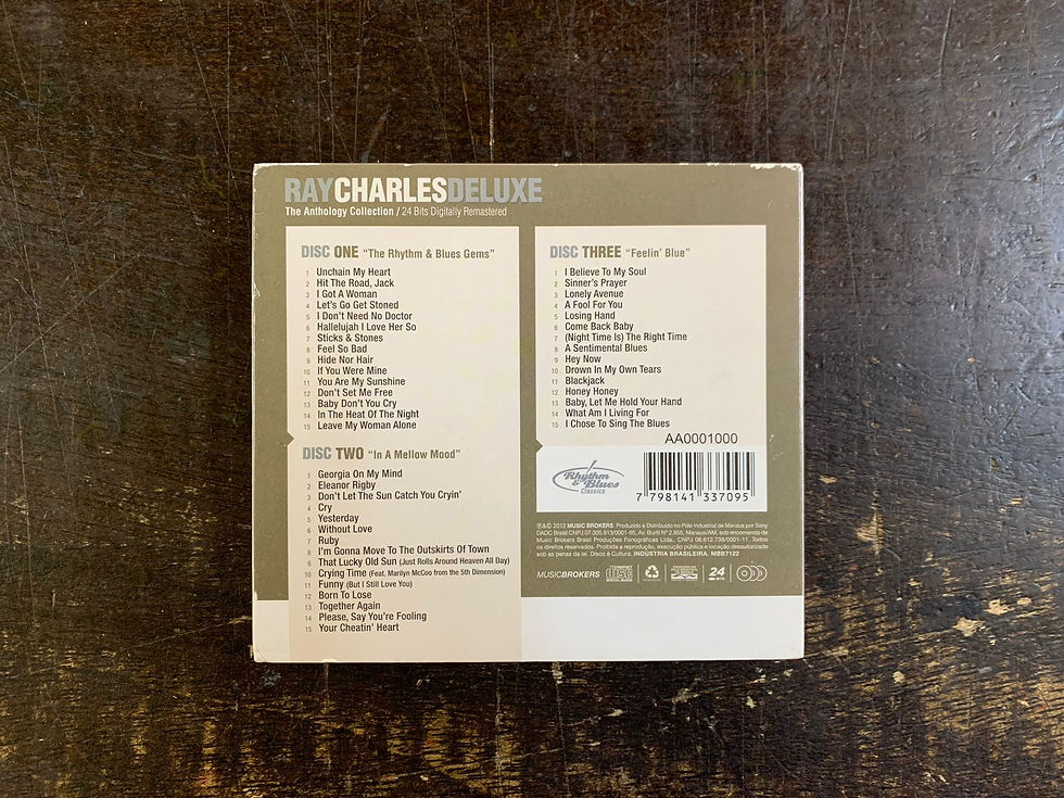 Miniatura: CD Ray Charles - Ray Charles Deluxe The Anthology Collection - Triplo - Digipack