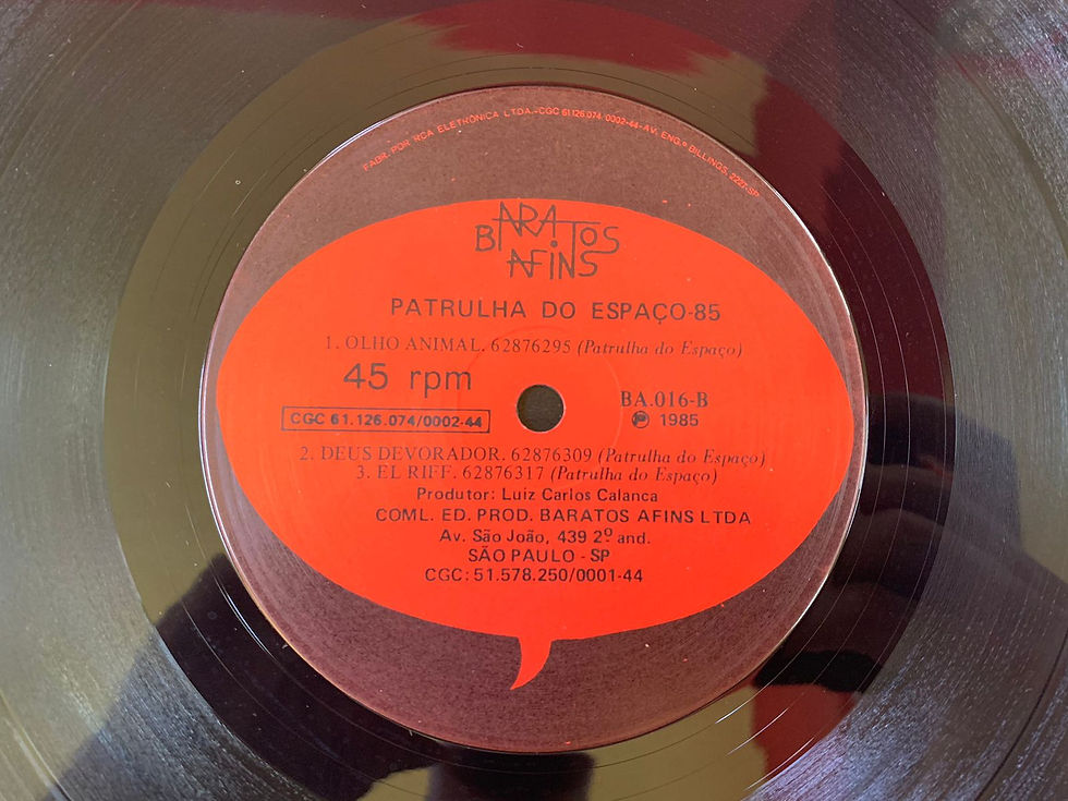 Miniatura: LP Patrulha Do Espaço - Patrulha 85 - 45RPM