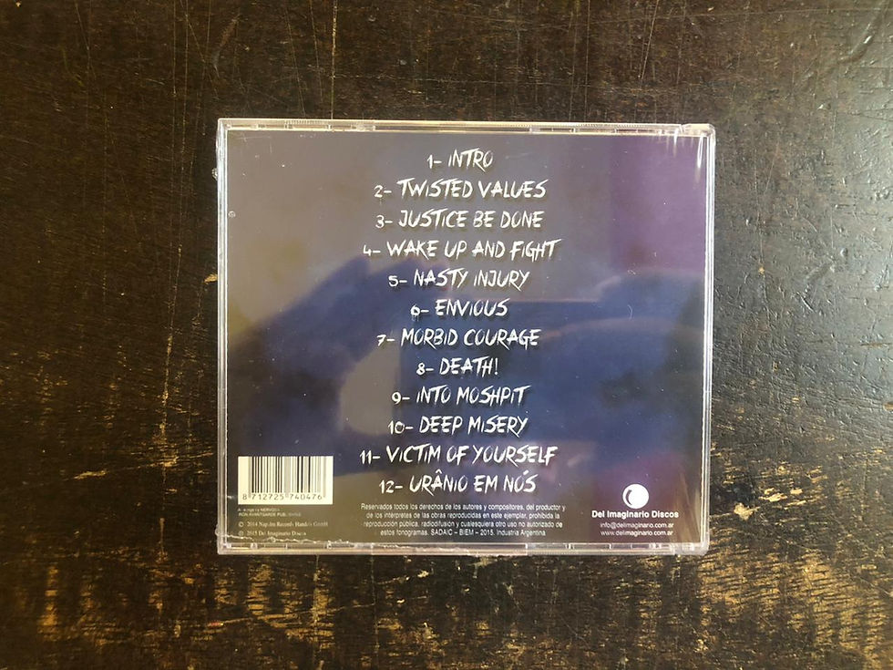 Miniatura: CD Nervosa - Victim Of Yourself - Importado - Lacrado
