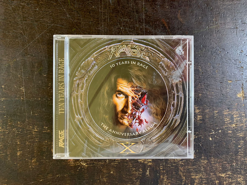 CD Rage - 10 Years In Rage (The Anniversary Album) - Lacrado
