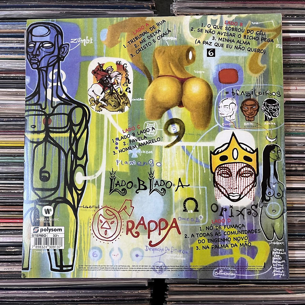 Miniatura: LP O Rappa - Lado B Lado A - Duplo C/ Encartes