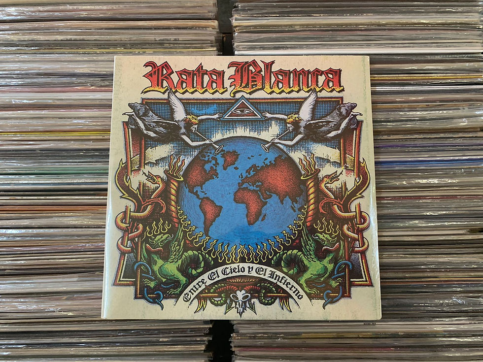 LP Rata Blanca - Entre El Cielo Y El Infierno - Duplo - Capa Dupla - Novo