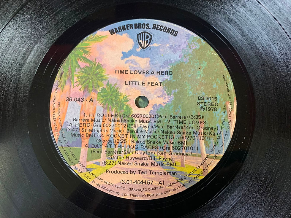 Miniatura: LP Little Feat - Time Loves A Hero (C/Encarte)